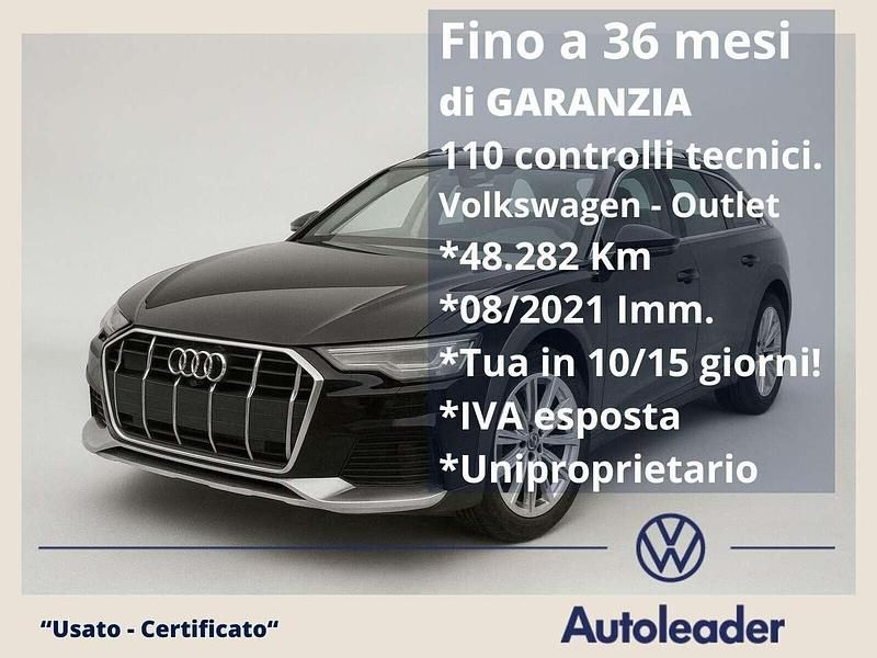 Usata Audi A6 Allroad 204 CV (150 kW) 2021 Nero Station wagon