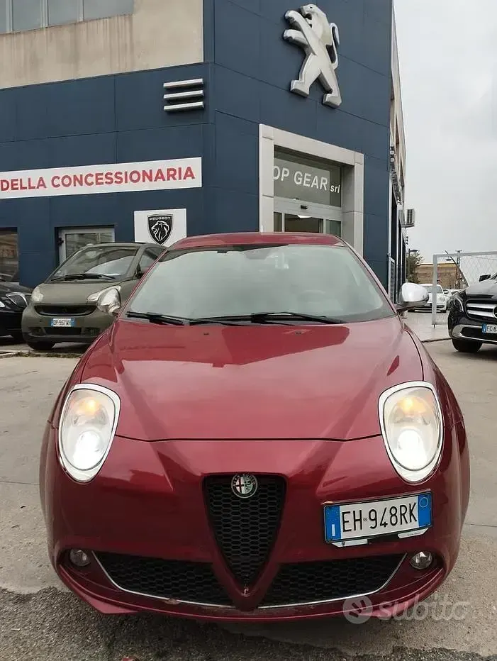 Usata Alfa Romeo MiTo Progression 95 CV (69 kW) 2011 Marrone Utilitaria