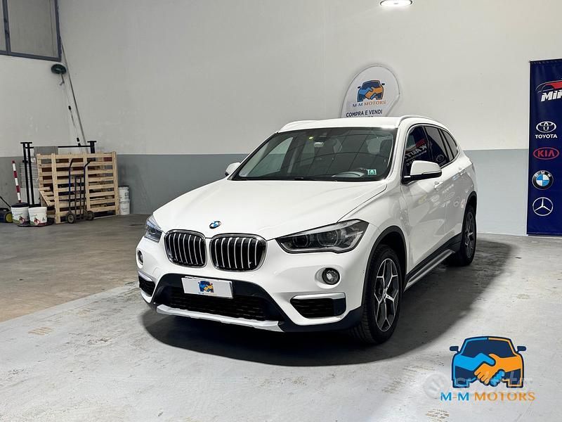 Usata BMW X1 xLine 150 CV (110 kW) 2018 Bianco SUV