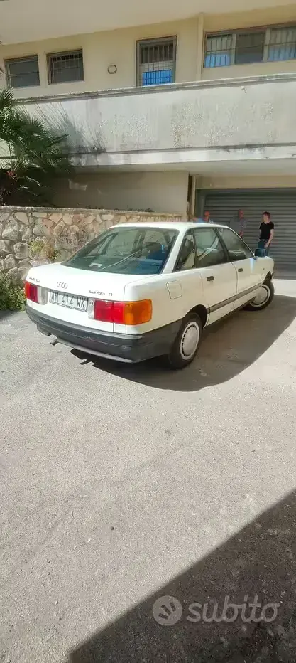 Usata Audi 80 80 CV (58 kW) 1990 Bianco Berlina