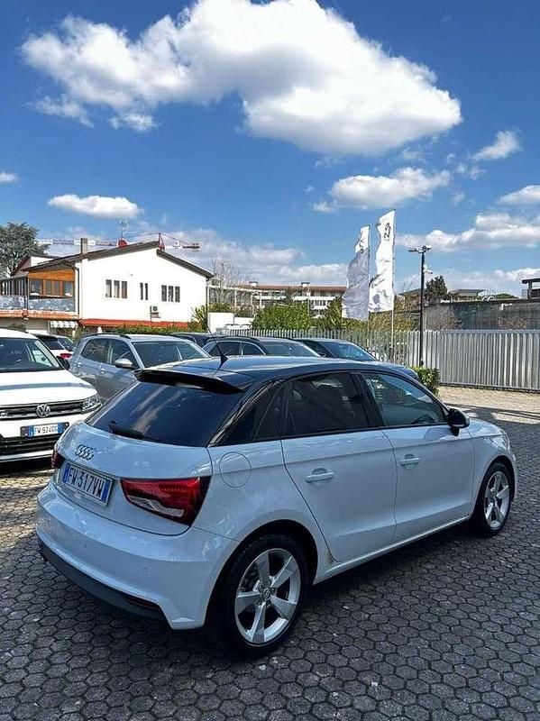 Usata Audi A1 Sport 82 CV (60 kW) 2018 Bianco Berlina