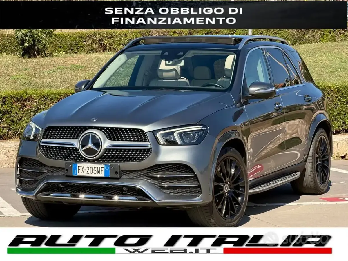 Usata Mercedes GLE300 Premium 245 CV (180 kW) 2019 Grigio montagna SUV