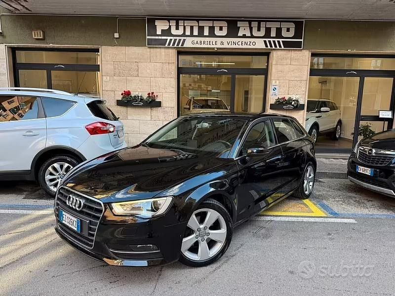 Usata Audi A3 Ambition 150 CV (110 kW) 2014 Nero Berlina