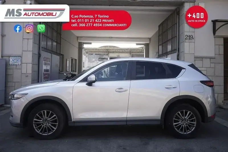 Usata Mazda CX-5 Exceed 150 CV (110 kW) 2018 Argento SUV