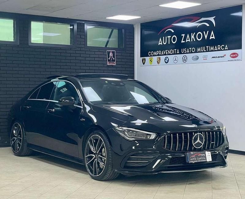 Usata Mercedes CLA35 AMG AMG 306 CV (225 kW) 2019 Nero Coupé