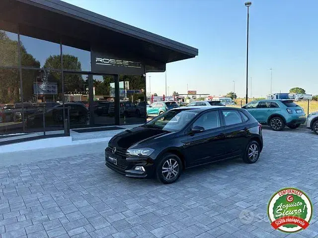Usata VW Polo Style 95 CV (69 kW) 2021 Nero Utilitaria