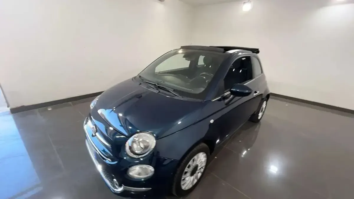 Usata Fiat 500C 69 CV (50 kW) 2024 Blu/azzurro Cabrio