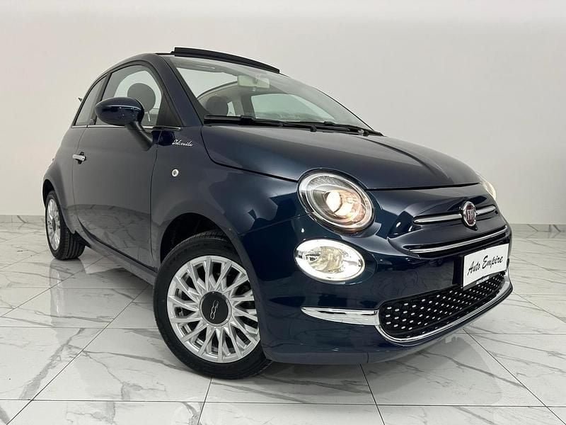 Usata Fiat 500 Dolcevita 69 CV (50 kW) 2021 Blu Cabrio