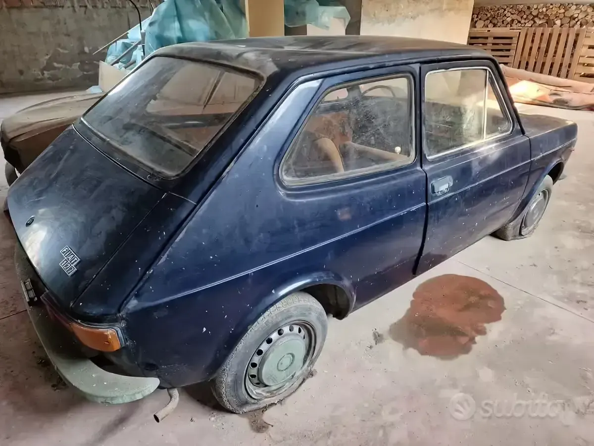 Usata Fiat 127 1970 Blu Utilitaria