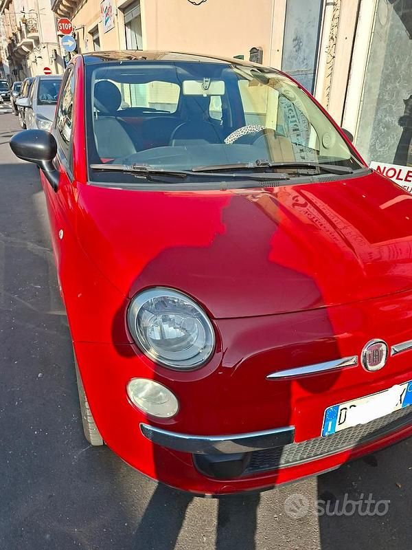 Usata Fiat 500 2008 Rosso Berlina