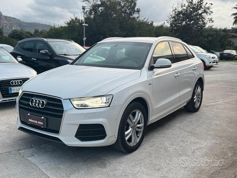 Usata Audi Q3 S-Line 184 CV (135 kW) 2015 Bianco SUV