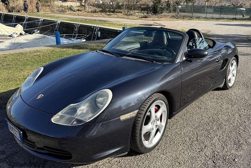 Usata Porsche Boxster 260 CV (191 kW) 2005 Grigio Cabrio