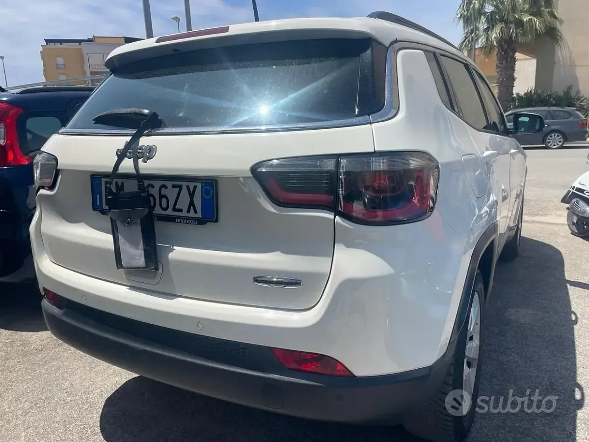 Usata Jeep Compass Longitude 120 CV (88 kW) 2018 Bianco SUV