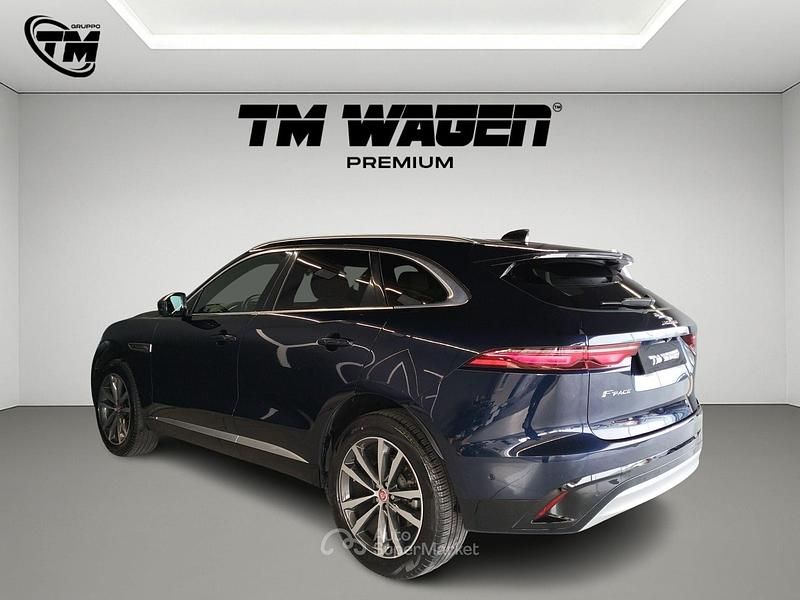 Usata Jaguar F-Pace 204 CV (150 kW) 2022 Blu SUV