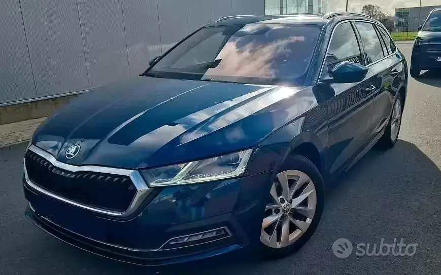 Usata Skoda Octavia G-TEC Style 131 CV (96 kW) 2021 Blu Station wagon