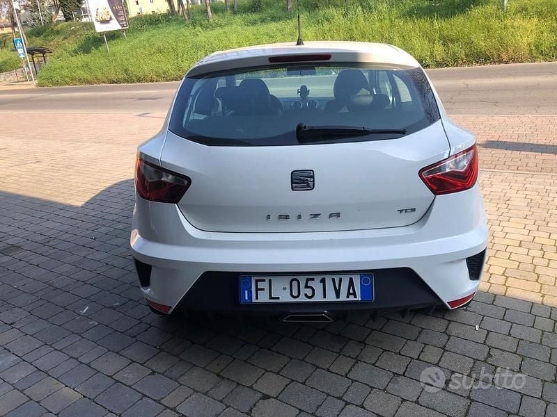 Usata Seat Ibiza 75 CV (55 kW) 2017 Bianco Berlina