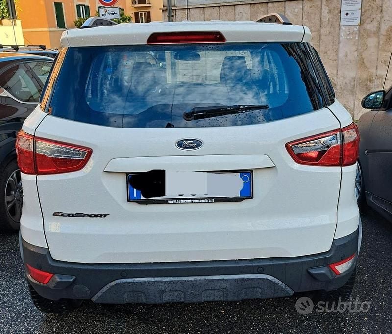 Usata Ford Ecosport 110 CV (80 kW) 2016 Bianco SUV