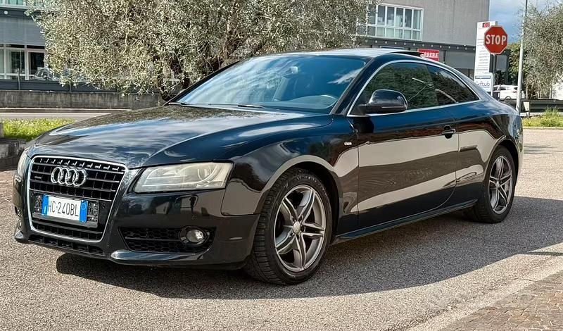 Usata Audi A5 S-Line 170 CV (125 kW) 2012 Nero Coupé