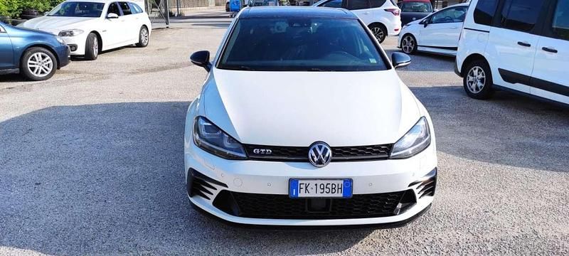 Usata VW Golf VII GTD 184 CV (135 kW) 2014 Bianco Berlina