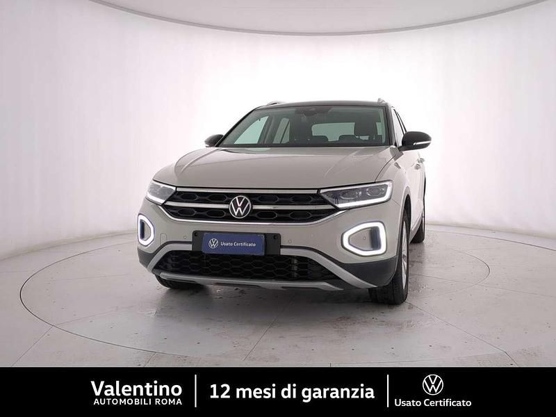 Usata VW T-Roc Style 110 CV (80 kW) 2023 Beige SUV