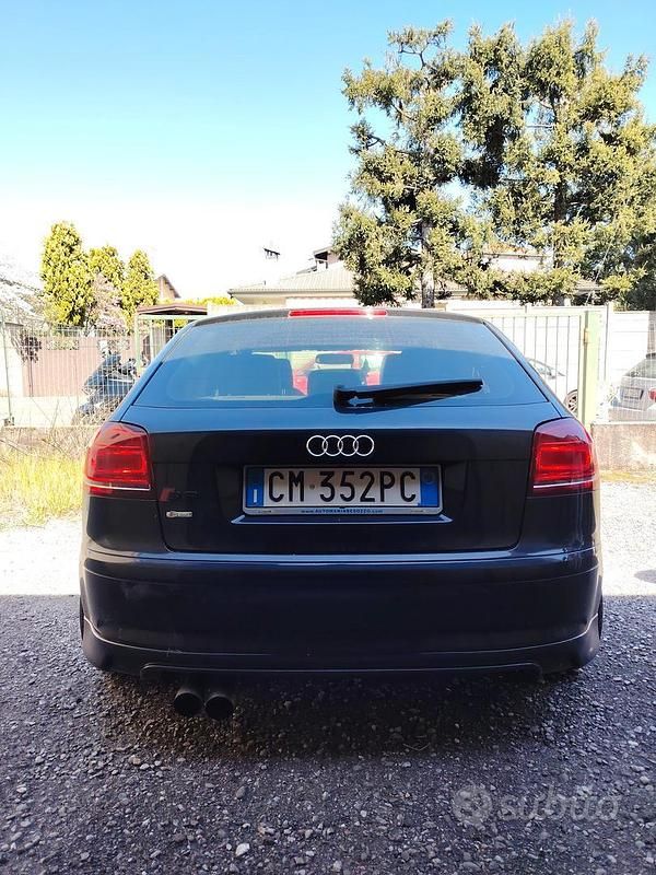 Usata Audi A3 115 CV (84 kW) 2004 Nero Utilitaria