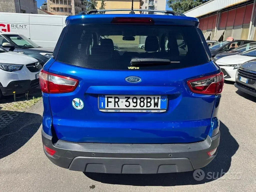 Begagnad Ford Ecosport 99 HK (72 kW) 2018 Blå SUV