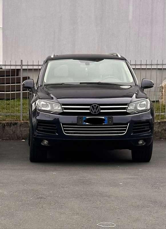 Usata VW Touareg 239 CV (175 kW) 2011 Blu/azzurro SUV