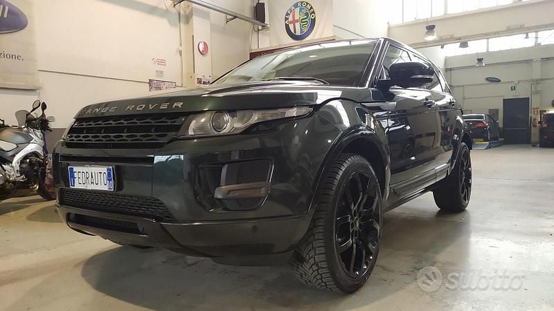 Usata Land Rover Range Rover evoque Dynamic 241 CV (177 kW) 2012 Verde SUV