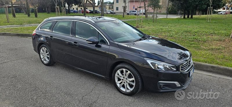 Nero Usata 2017 Peugeot 508 SW Station wagon | 12.800 € (Molto cara) - Immagine 1/4