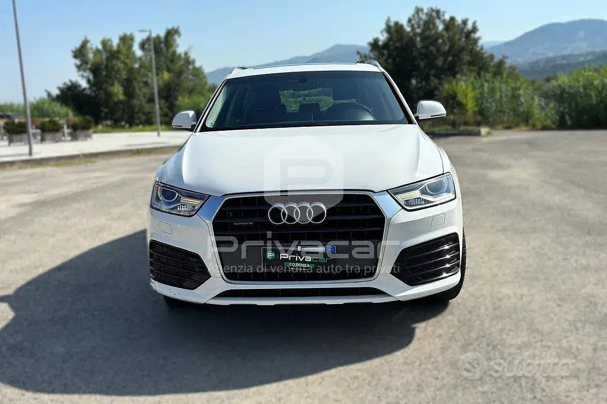 Usata Audi Q3 Comfort 150 CV (110 kW) 2016 Bianco SUV