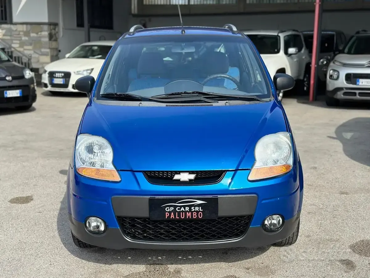 Usata Chevrolet Matiz SE 52 CV (38 kW) 2010 Blu Utilitaria