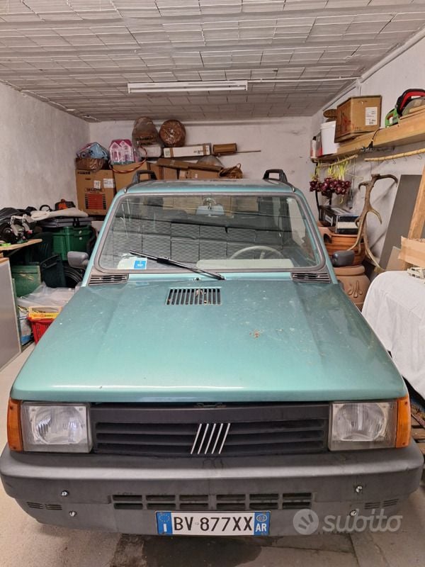 Usata Fiat Panda 4x4 50 CV (36 kW) 2002 Verde Utilitaria