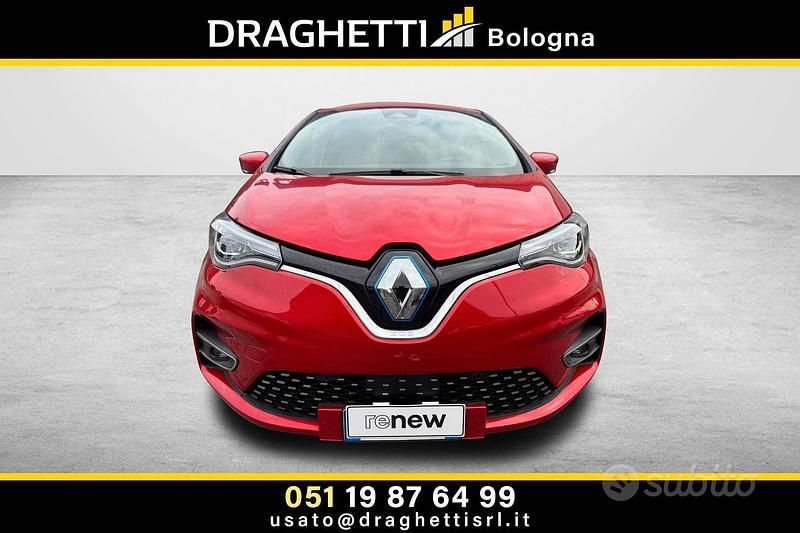 Usata Renault Zoe Life 80 kW (109 CV) 2021 Rosso Utilitaria