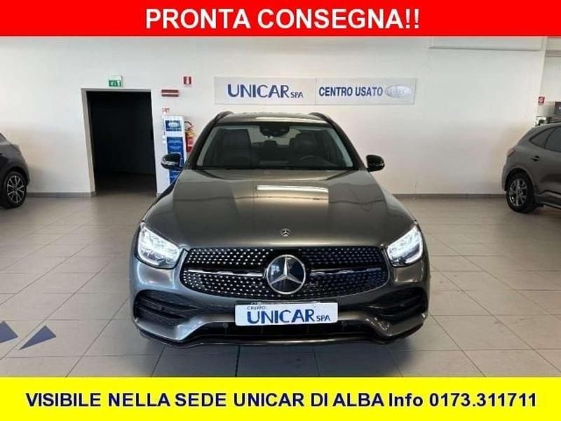 Usata Mercedes GLC220 Premium Plus 194 CV (142 kW) 2019 Grigio metallizzato SUV