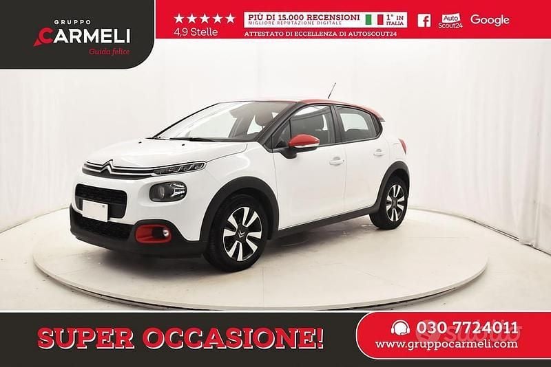 Usata Citroën C3 Feel 102 CV (75 kW) 2020 Bianco Berlina