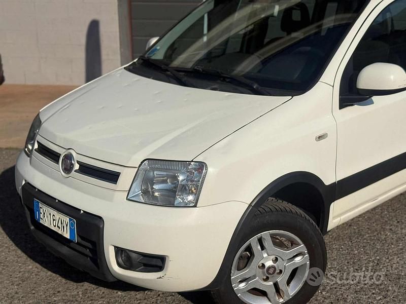 Usata Fiat Panda 4x4 75 CV (55 kW) 2011 Bianco Utilitaria