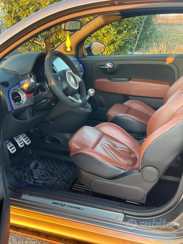 Usata Abarth 595 160 CV (117 kW) 2015 Grigio Berlina