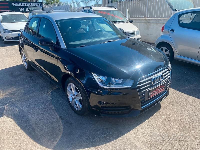 Usata Audi A1 Sport 90 CV (66 kW) 2015 Nero Berlina