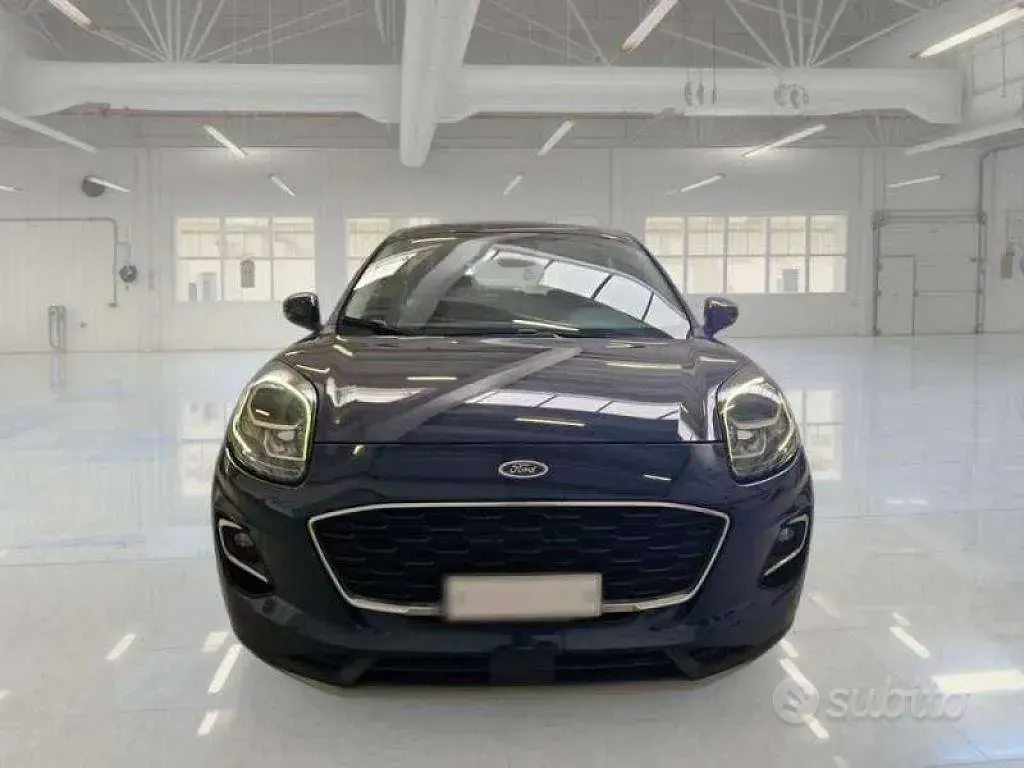 Usata Ford Puma Titanium 125 CV (91 kW) 2021 Blu/azzurro SUV