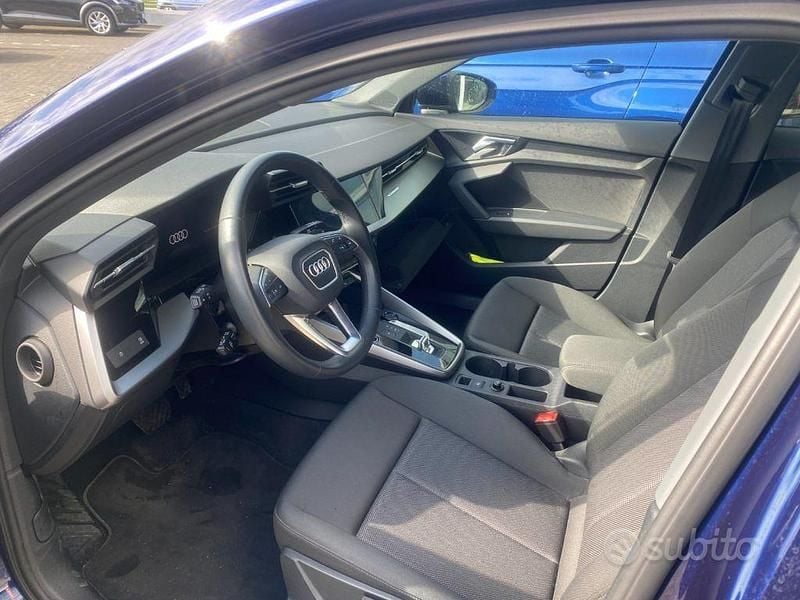 Usata Audi A3 Advanced 150 CV (110 kW) 2023 Blu Berlina