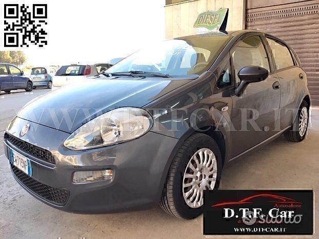 Usata Fiat Punto 75 CV (55 kW) 2014 Grigio Utilitaria