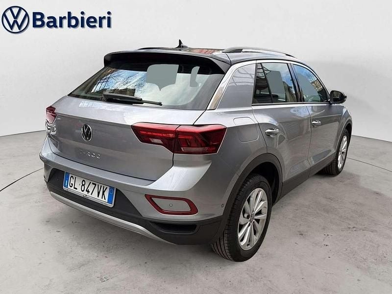 Usata VW T-Roc Life 150 CV (110 kW) 2023 Argento SUV
