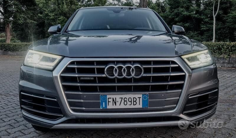 Usata Audi Q5 S-line plus 190 CV (139 kW) 2018 Grigio SUV