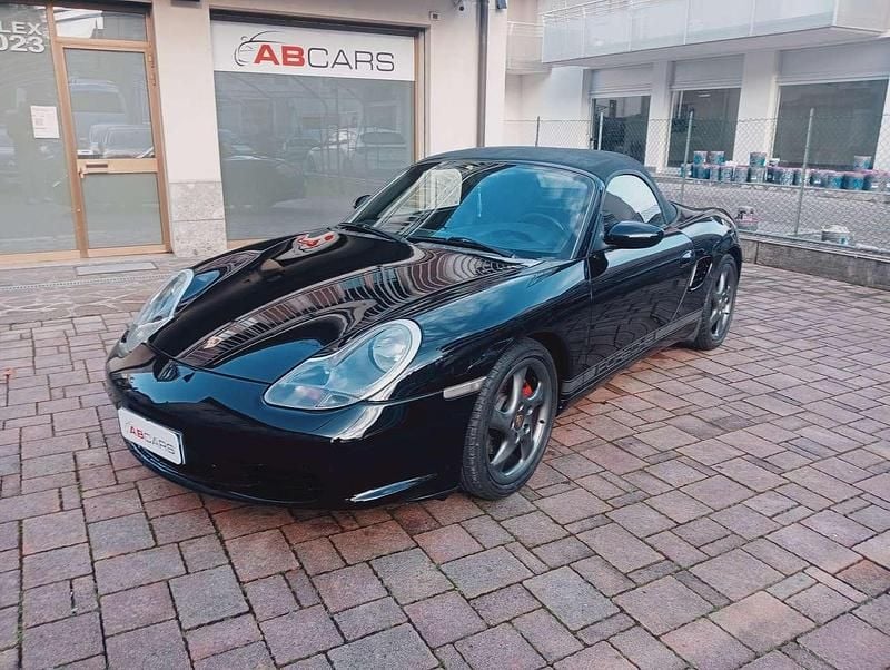 Dark night Usata 2004 Porsche 986 Boxster Cabrio | 29.300 € (Buon prezzo) - Immagine 1/4