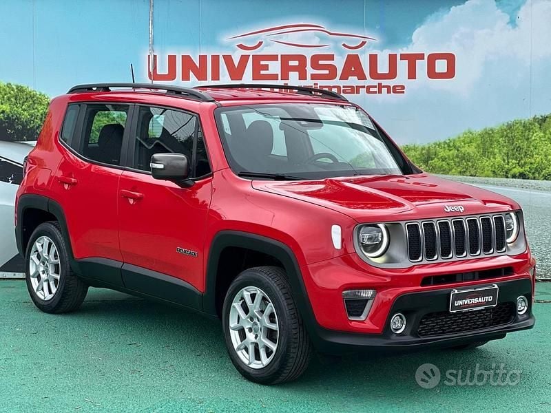 Usata Jeep Renegade Limited 140 CV (102 kW) 2019 Rosso SUV