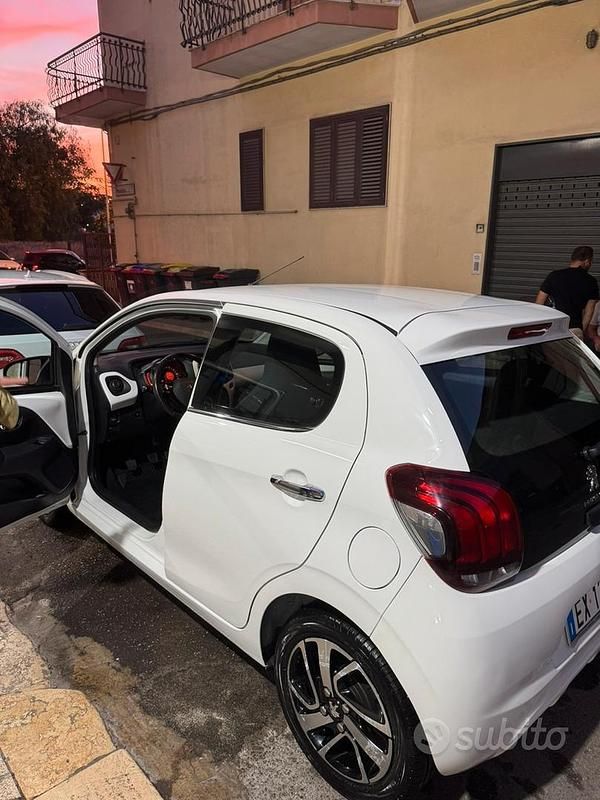 Usata Peugeot 108 82 CV (60 kW) 2015 Bianco Utilitaria