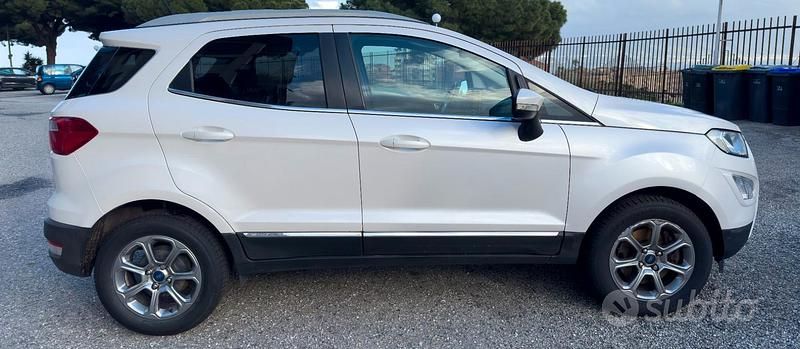 Usata Ford Ecosport Titanium S 125 CV (91 kW) 2018 Bianco SUV