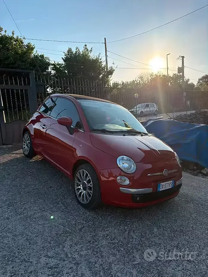 Usata Fiat 500C 75 CV (55 kW) 2009 Cabrio