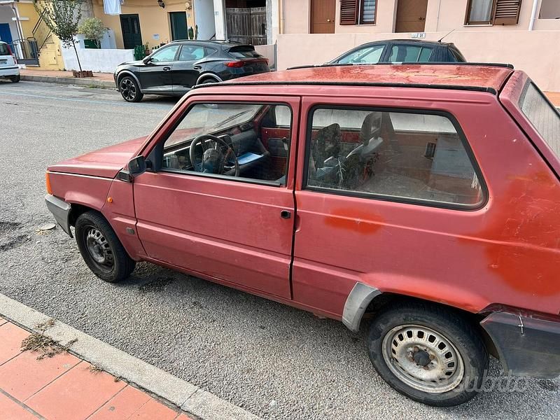 Usata Fiat Panda 1998 Rosso Utilitaria