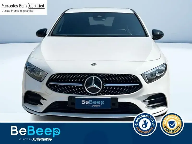 Usata Mercedes A250 Premium 160 CV (117 kW) 2022 Bianco pastello Berlina